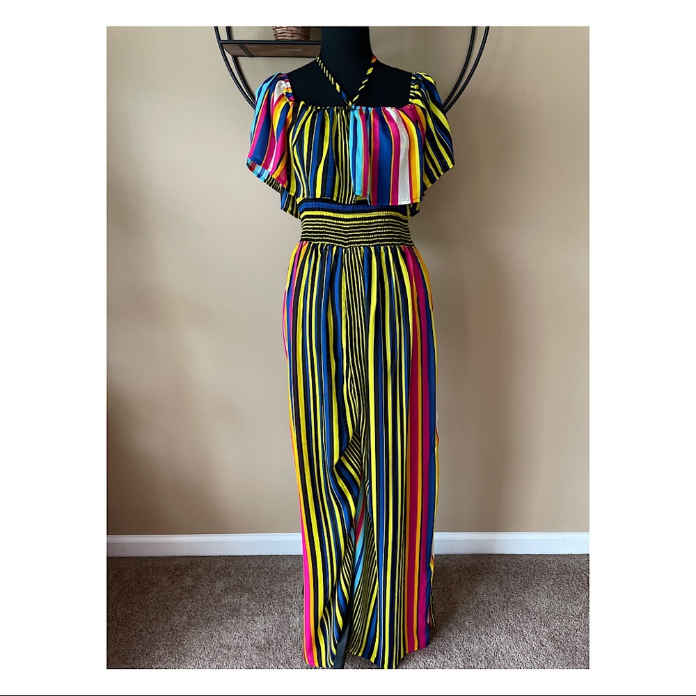 ✨The Pretty in Stripes Jumpsuit✨